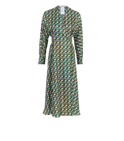 Max Mara MM Print Dress, front view