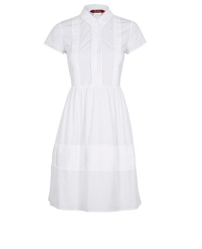 Max Mara Pleated Dress, front view