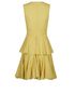 Alexander McQueen Ruffle Dress, back view