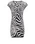 McQ Bodycon Tiger Dress, back view