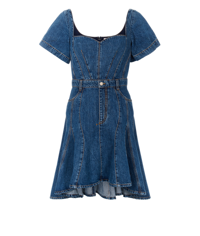 Alexander McQueen Denim Dress, front view