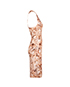 Alexander McQueen Marble T- Shirt Dress, side view