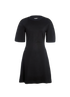 Alexander McQueen Graffiti Logo T-Shirt Dress, front view