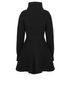 Alexander McQueen Knit Roll Neck Dress, back view