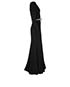 Alexander McQueen Crystal Embellished Belted Gown, side view