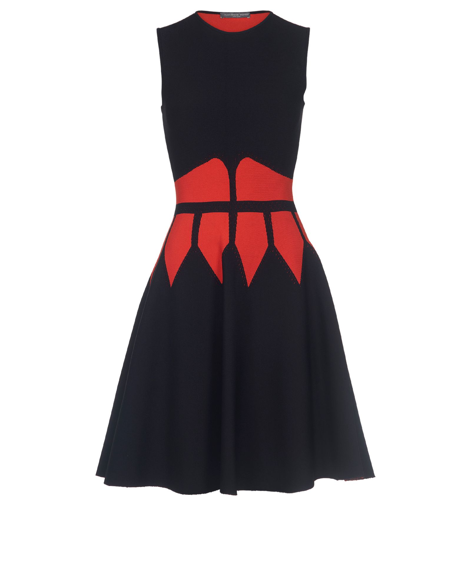 Alexander McQueen Sleeveless Midi Dress, Dresses - Designer