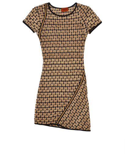 Missoni Pattern Knitted Dress, front view