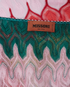 Missoni Short Sleeved Dress, &pound;195, Clothing, Blue/Green, Silk, Other view