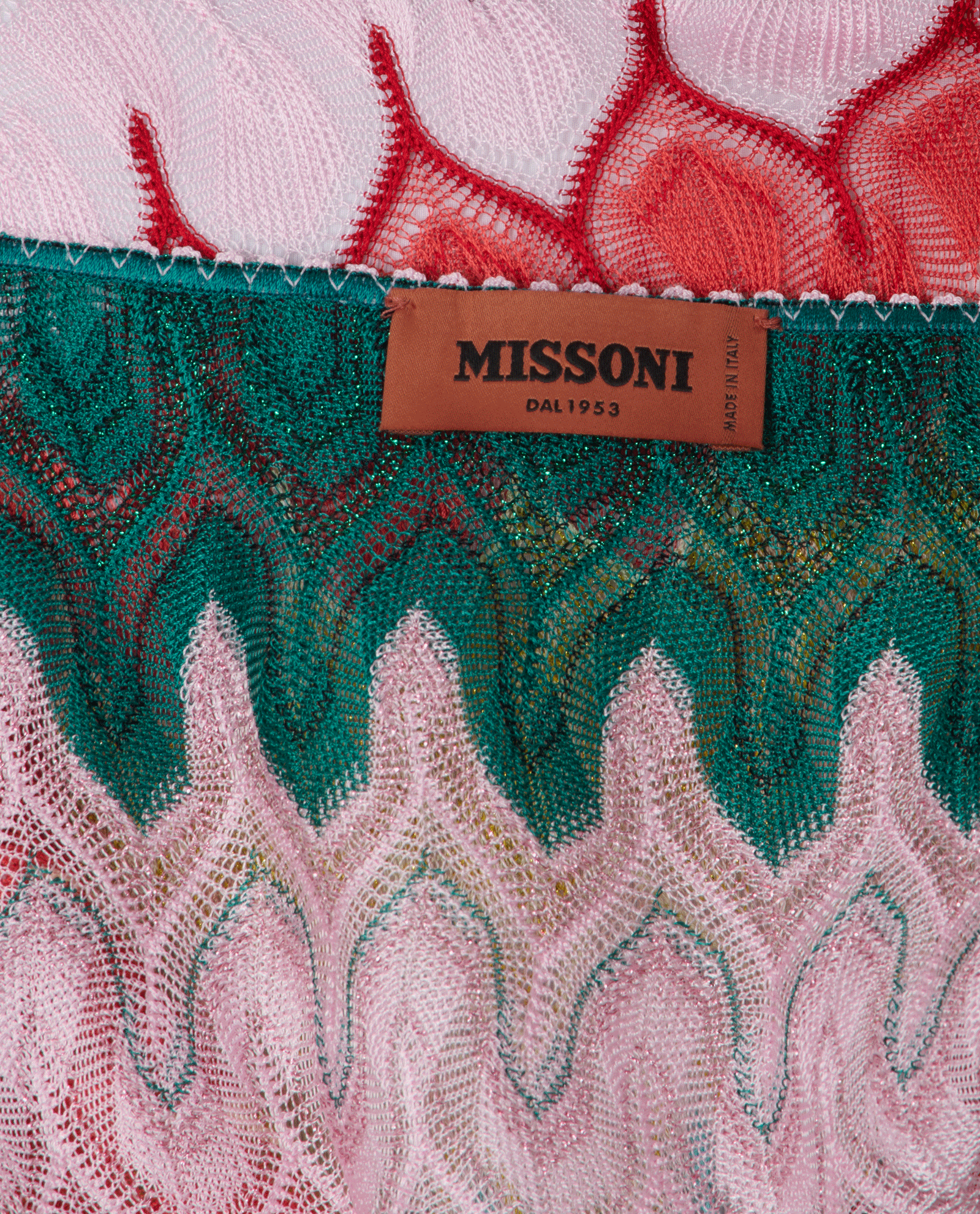 Missoni Short Sleeved Dress, &pound;195, Clothing, Blue/Green, Silk, Other view