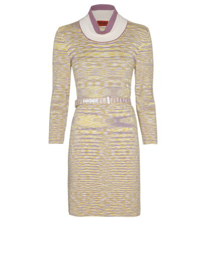 Missoni High Neck Knitted Dress, front view