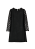 Miu Miu Lace Dress, &pound;140, Clothing, Black, Viscose, Front view