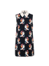 Miu Miu Print Sleeveless Dress, front view