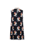 Miu Miu Print Sleeveless Dress, back view