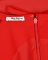 Miu Miu Scalloped Mini Dress, &pound;350, Clothing, Red, Polyester (Polymer), Other view