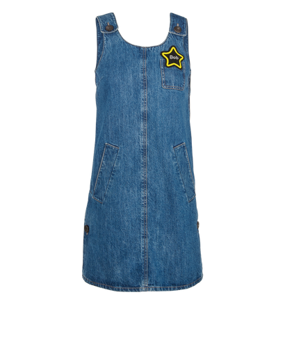 Miu Miu Denim Dress, &pound;250, Clothing, Blue, Cotton, Front view