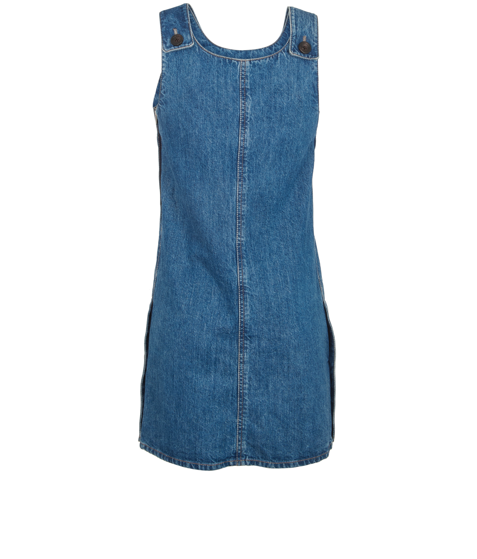 Miu Miu Denim Dress, &pound;250, Clothing, Blue, Cotton, Back view