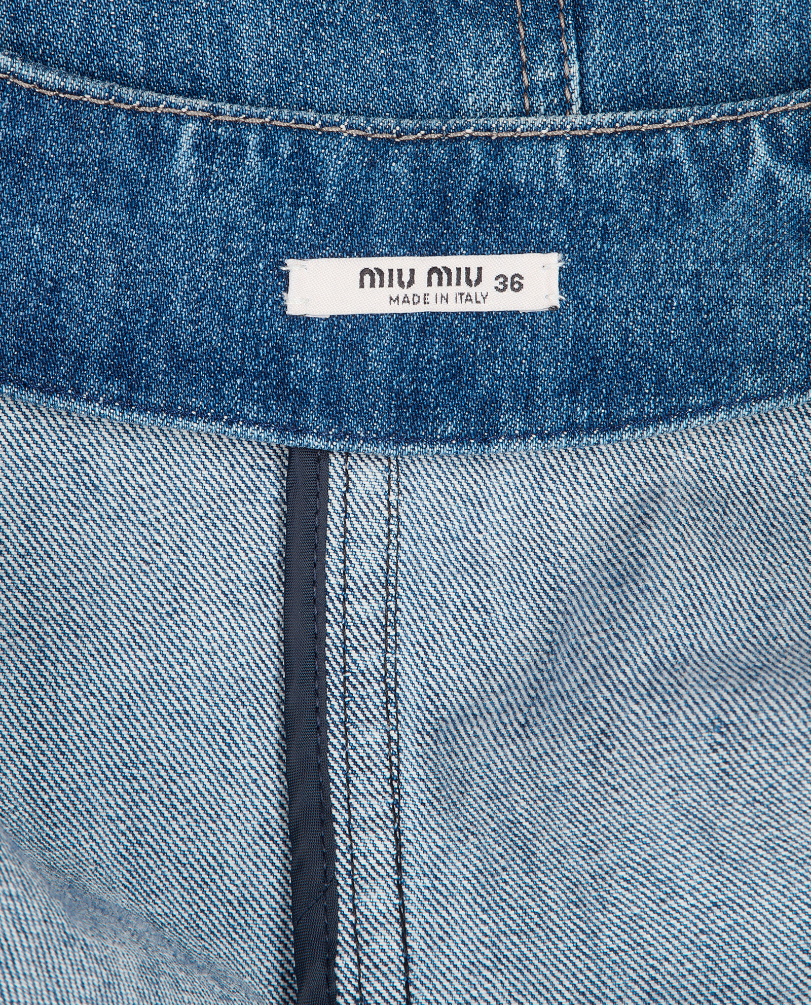 Miu Miu Denim Dress, &pound;250, Clothing, Blue, Cotton, Other view