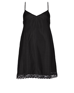 Marc Jacobs Lace Hem Slip Dress, Silk, Black, 10