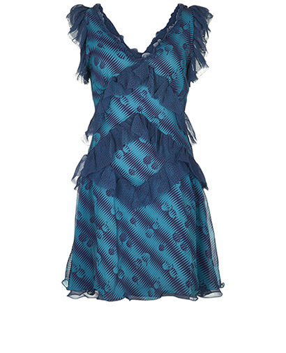 Marc Jacobs Silk Ruffle Dress, front view