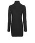 MM6 Maison Margiela Knitted Turtle Neck Dress, back view