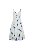 MSGM Abito Denim Dress, back view