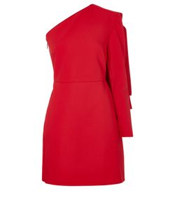 MSGM Heavy CDC Mini Dress, Red, UK10, 3*, XY