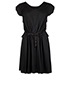 Mulberry Short Sleeve Frill Dress, front view