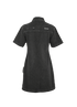 Off-White Short Sleeves Polo Dress, £190, Clothing, Black, Cotton, Back view