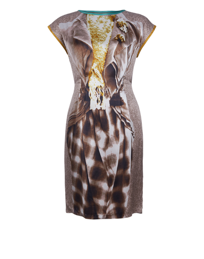 Philosophy Printed Dress, front view