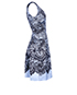 Prada Printed Sleeveless Dress, side view