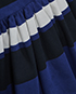 Prada Fishtail Midi Stripe Dress, other view