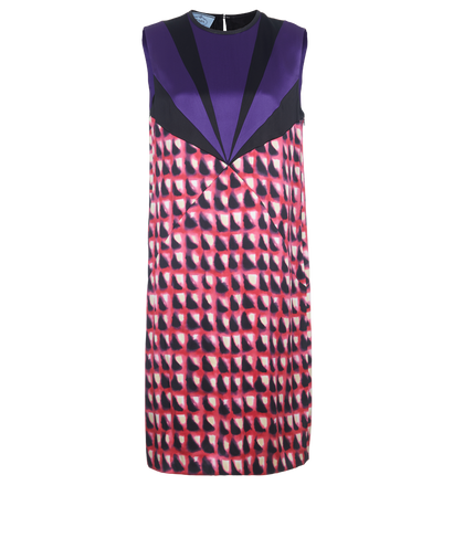 Prada Graphic Print Dress, front view