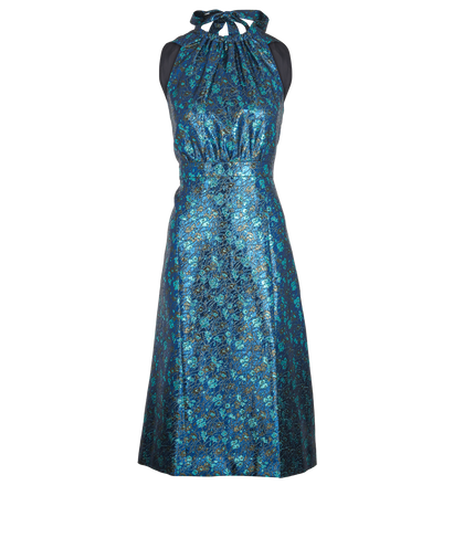 Prada Jacquard Midi Dress, front view