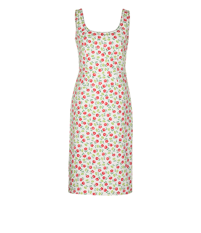 Prada Floral Knee Length Dress, front view