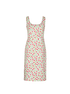 Prada Floral Knee Length Dress, front view