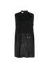 Prada Front Zip Detail Midi Dress, front view