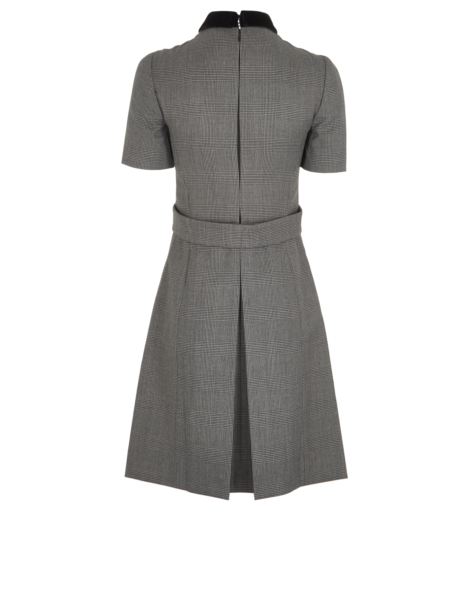 Pre-loved Prada Check Midi Dress - £175