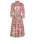 Prada Midi Length Print Dress, back view