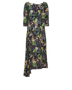 Prada Printed Dress, Sillk, Multi, UK10