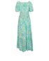 Prada Floral Print Maxi Dress, back view