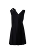 Prada Pleated Sleeveless Mini Dress, front view