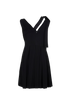 Prada Pleated Sleeveless Mini Dress, back view