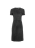 Prada Suede Midi Dress, front view