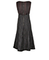 Louis Vuitton Polka Dot Sleeveless Dress, back view