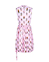 Prada Robot Midi Dress, back view
