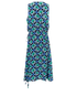 Prada Drawstring Long Dress, back view