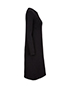 Proenza Schouler Black L/S Dress, side view