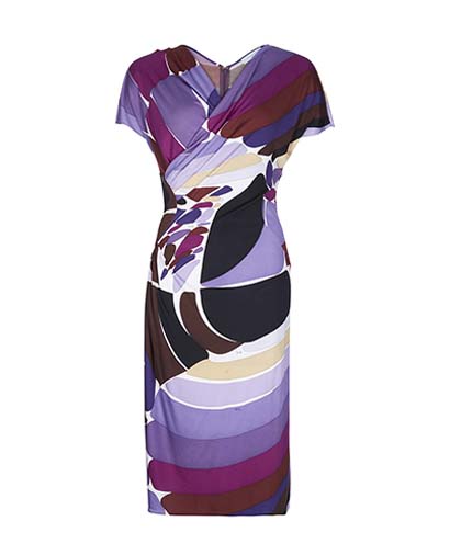 Emilio Pucci Purple Dress, front view