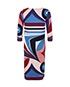 Emilio Pucci Long Sleeve Pattern Dress, back view