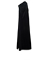 Ralph Lauren Velvet Strapless Dress, side view